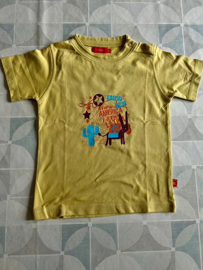 T shirt garçon 2 ans - tissaia - en très bon état