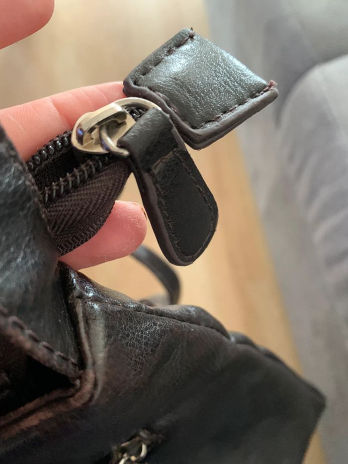 Sac bandoulière cuir - photo numéro 6