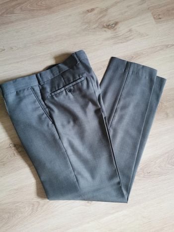 Pantalon gris droit femme Izac