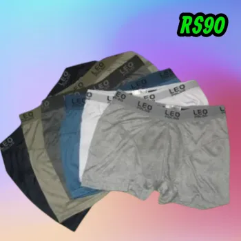 😜😜Lot 10 Boxer Leo Poldo Taille M emballer individuellement 😜😜