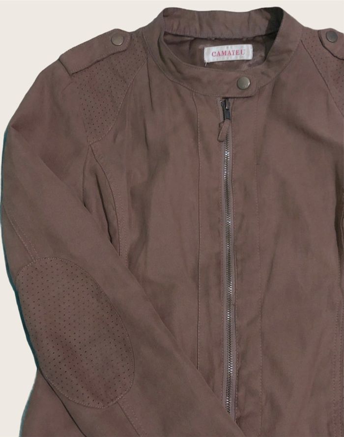 Blouson Camaïeu marron - photo numéro 2