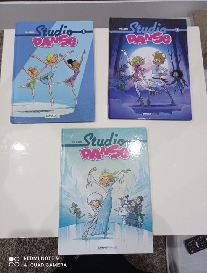 Livre bd studio dance