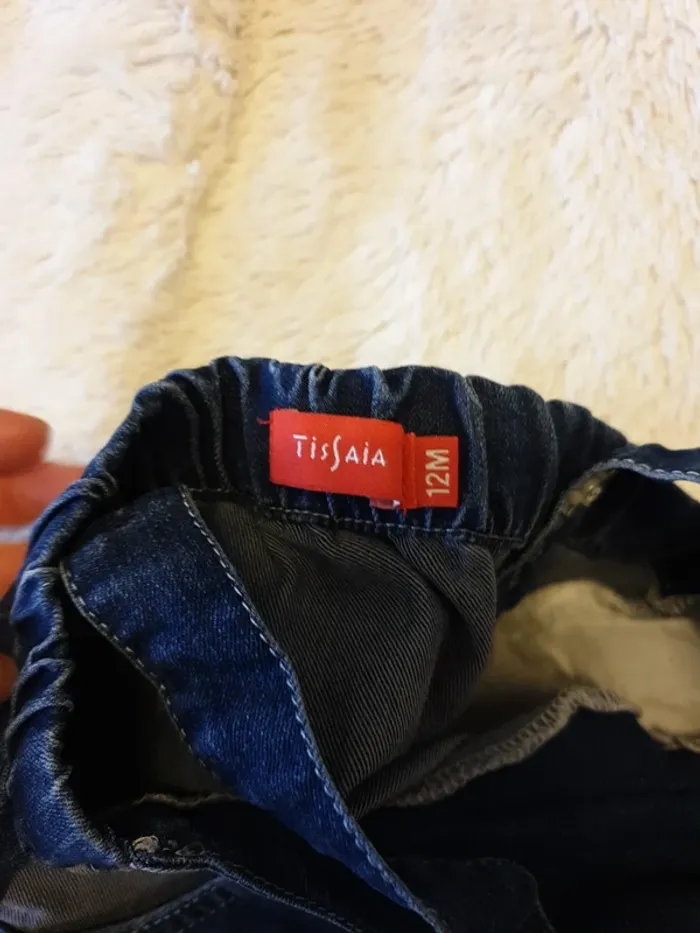 Robe jean 12mois Tissaia - photo numéro 3