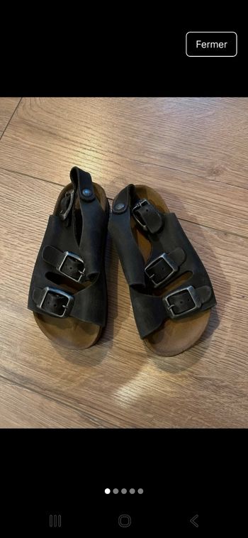 Sandales en cuir DPAM