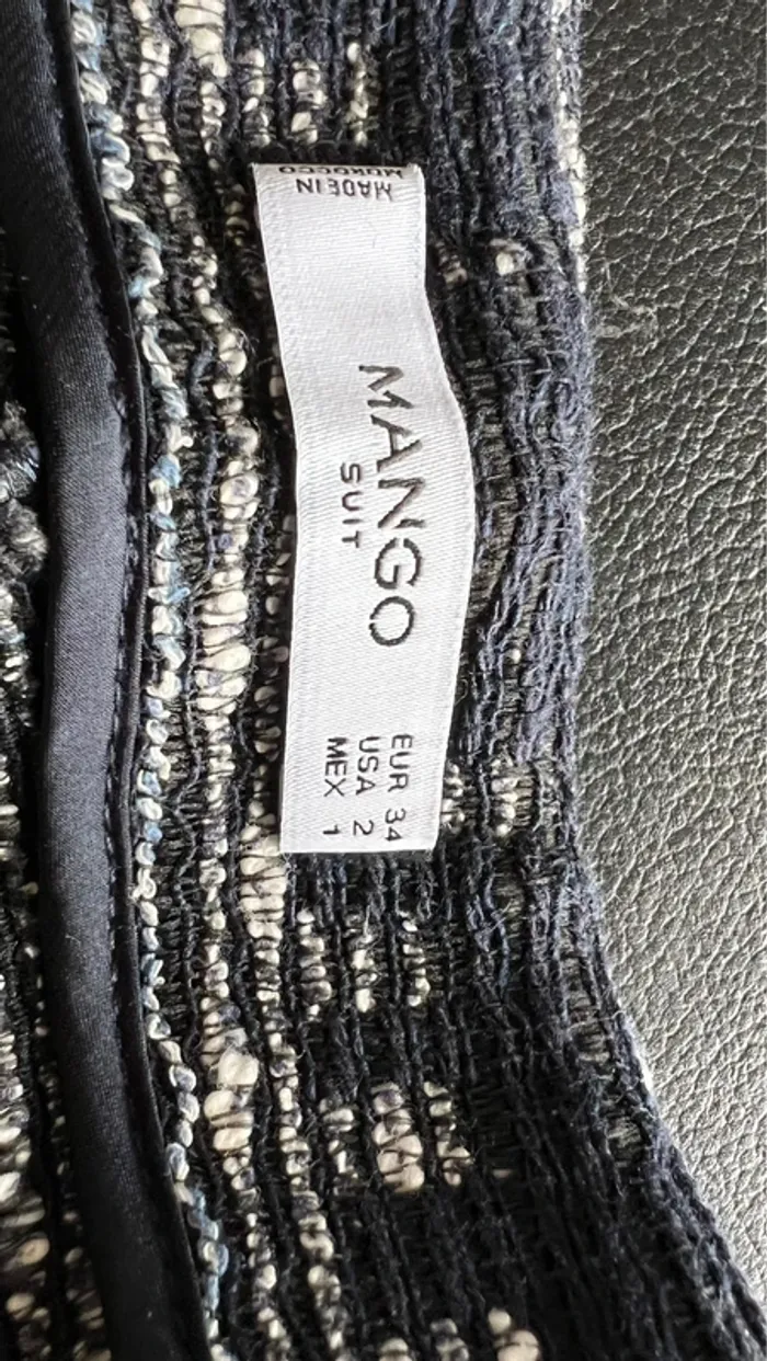 Short taille haute en maille motifs - photo numéro 3