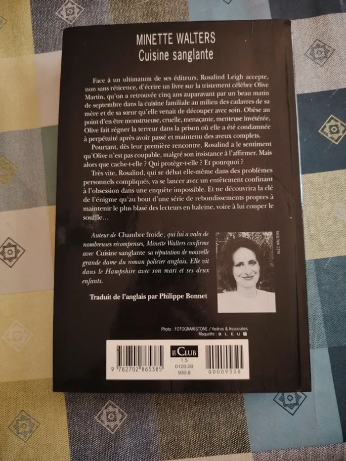 Livre Cuisine sanglante - photo numéro 2