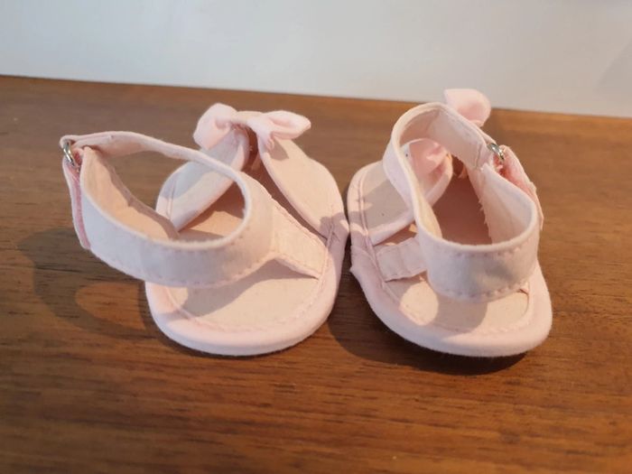 Sandales rose pale - T18 - P'tit bisou - photo numéro 4