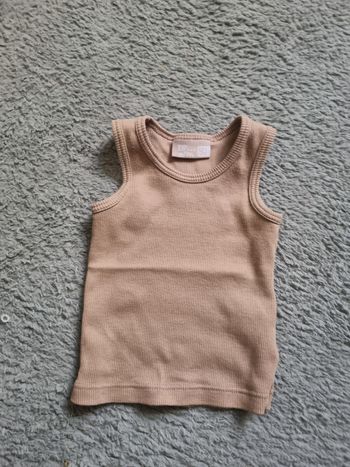 Debardeur 12mois camel