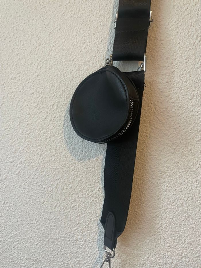 Petit sac bandoulière noir femme - photo numéro 5