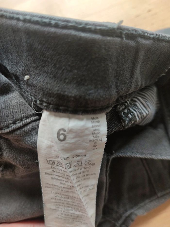 Jeans gris noir - photo numéro 4