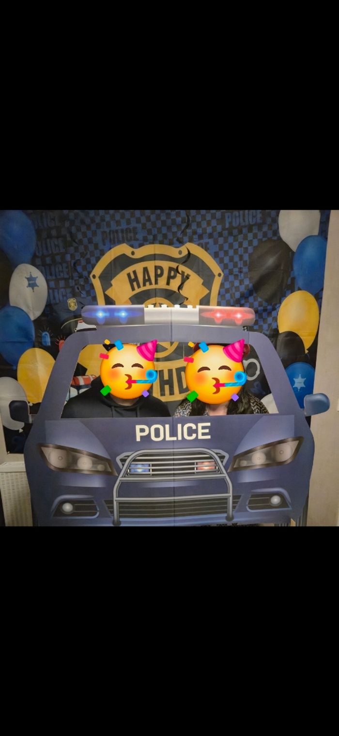 Cadre photobboth Police - photo numéro 3