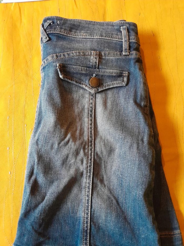 Jupe en Jean Taille 36 / S Pimkie coupe évasée - photo numéro 12