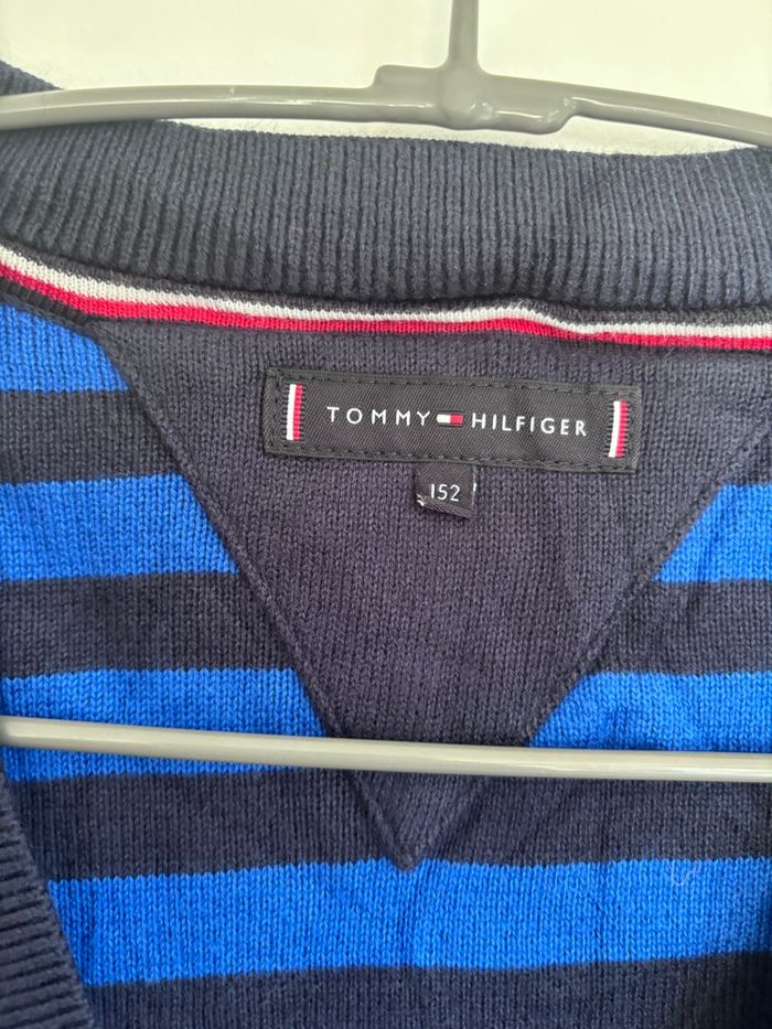 🖤 Gilet/pull Tommy Hilfiger Taille 152 | 12/14 ans - 100% coton - photo numéro 5