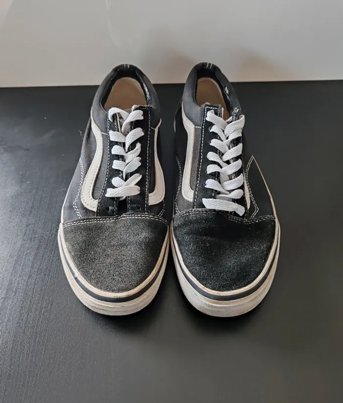 Baskets Vans Old Skool noir/blanc – Taille 37 (Homme) - photo numéro 3