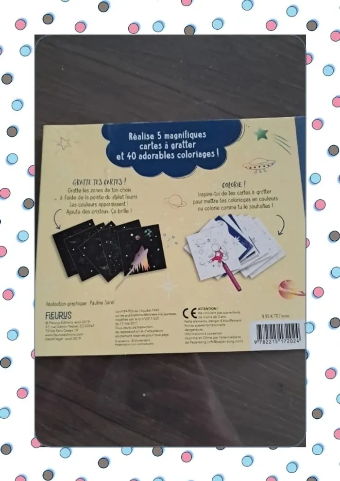 Carte à gratter coloriage - photo numéro 10