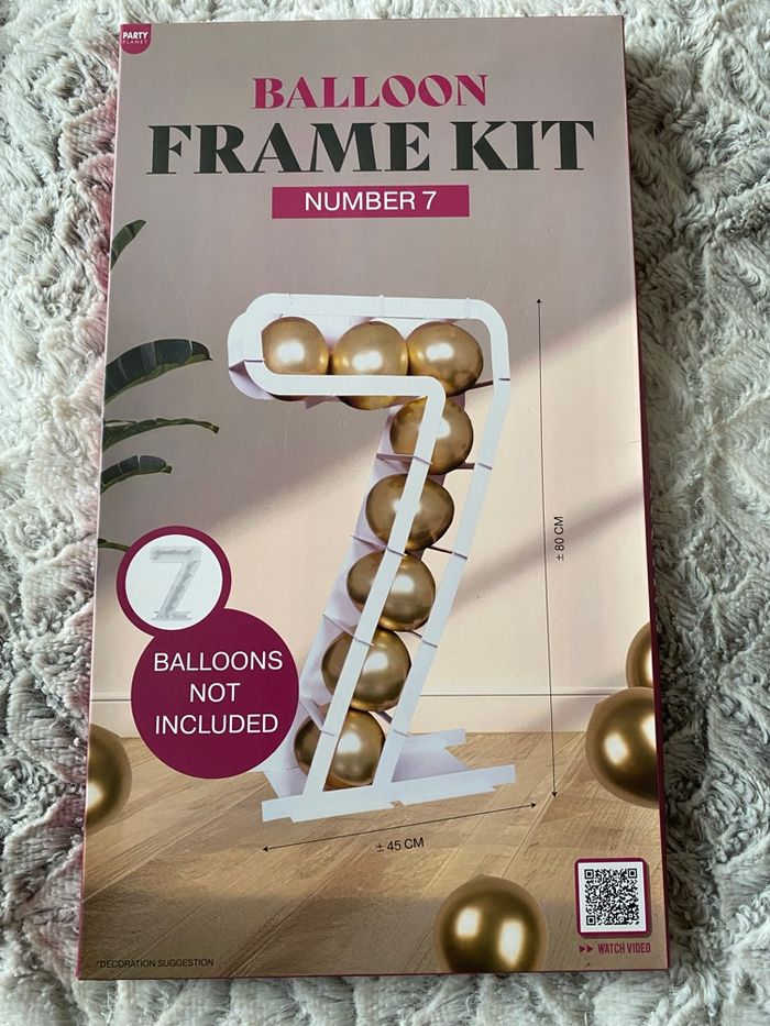 Kit pour ballon anniversaire  7