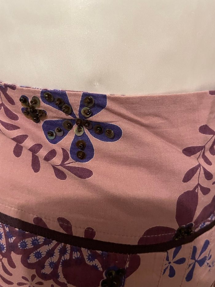 Jupe fleurie pour femme taille 38 la redoute - photo numéro 3