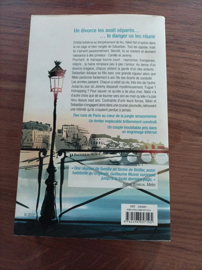 3 livres grands format Guillaume Musso - photo numéro 5