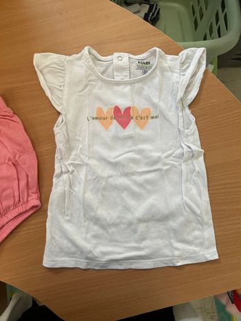 Ensemble tee shirt + short