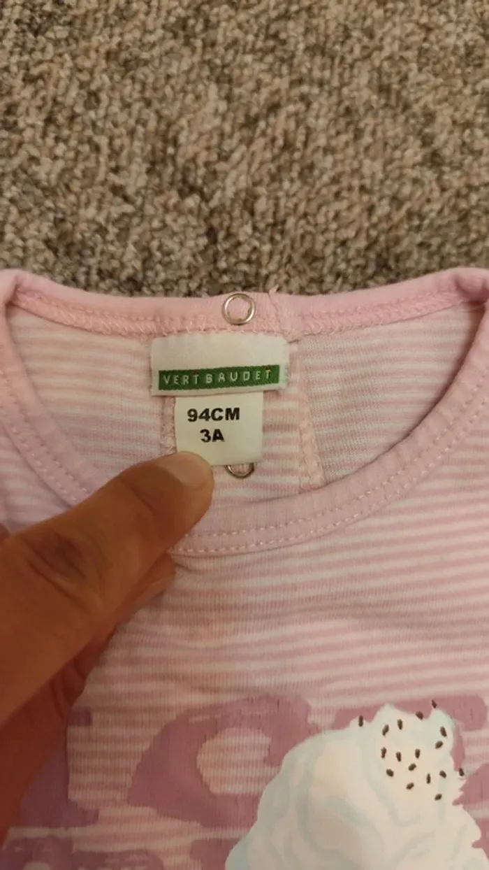 Tee shirt 3 ans - photo numéro 3