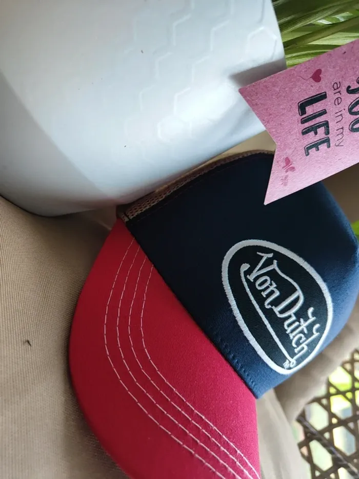 Casquette Trucker Von Dutch tricolore - photo numéro 4