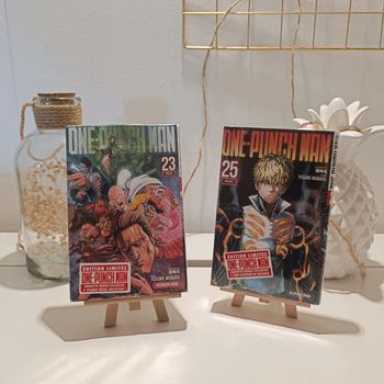 Manga one punch man tomes 23 et 25 édition limitée