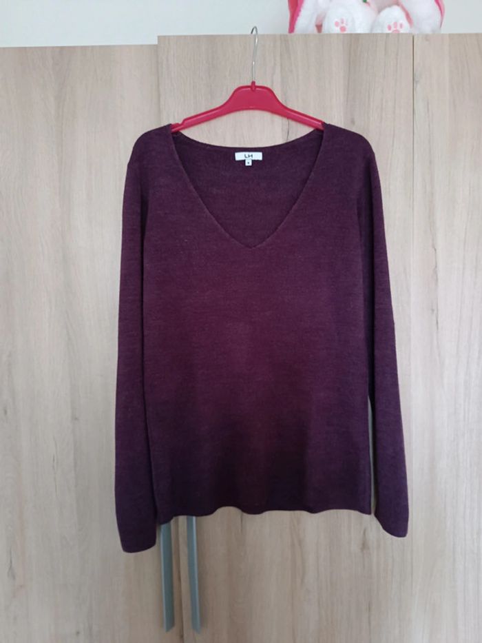 Pull femme violet taille M