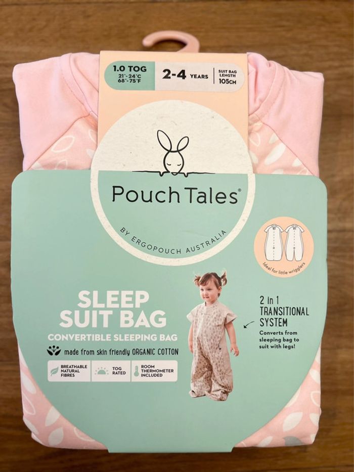 (New) Ergopouch suit sleep bag 2-4Y