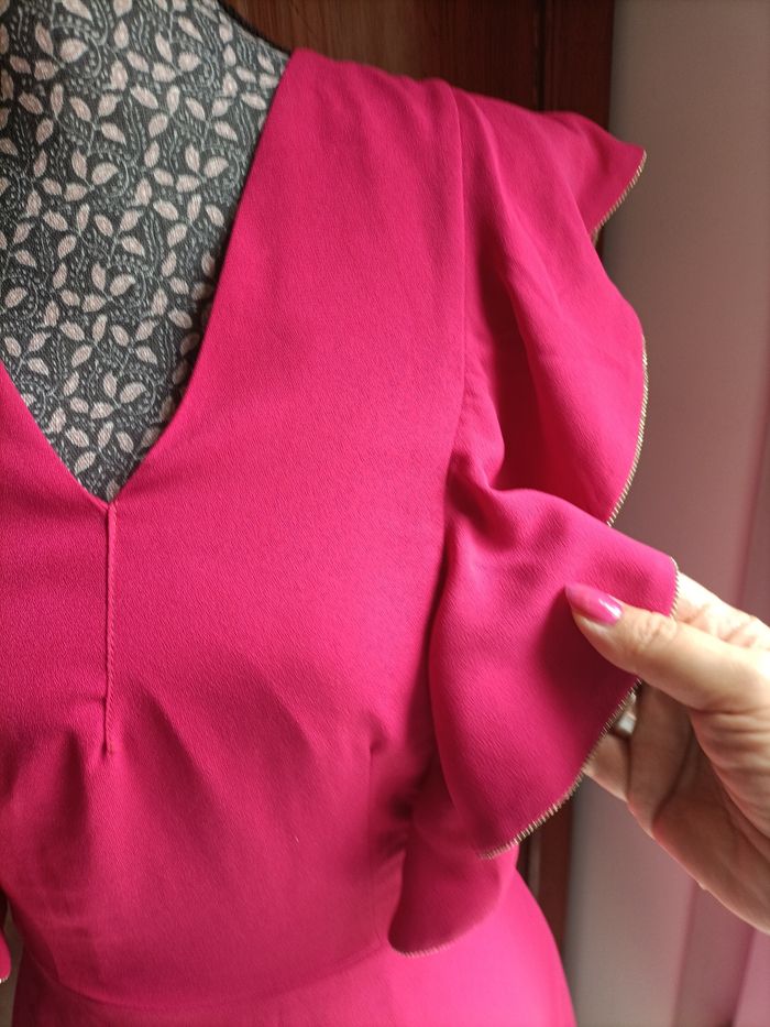 Robe fushia élégante