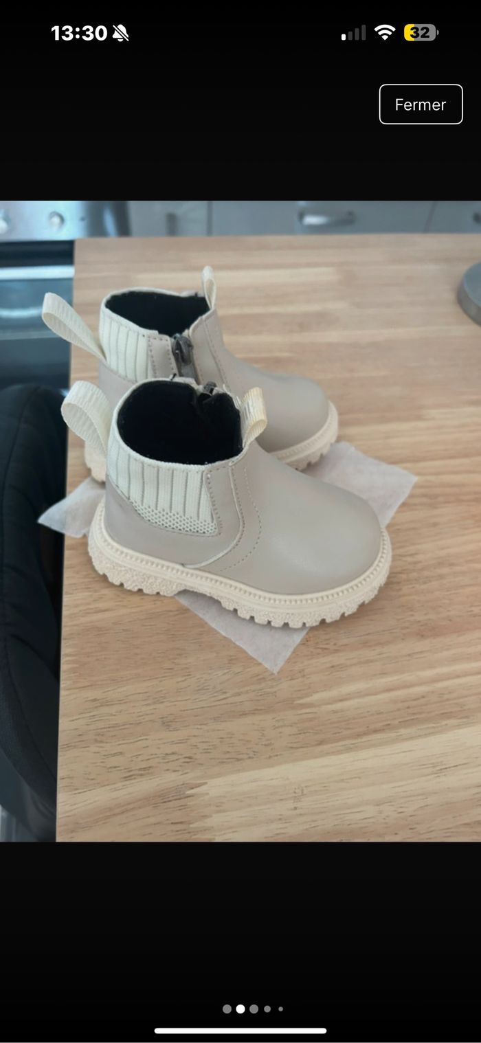 Bottines beige - photo numéro 3