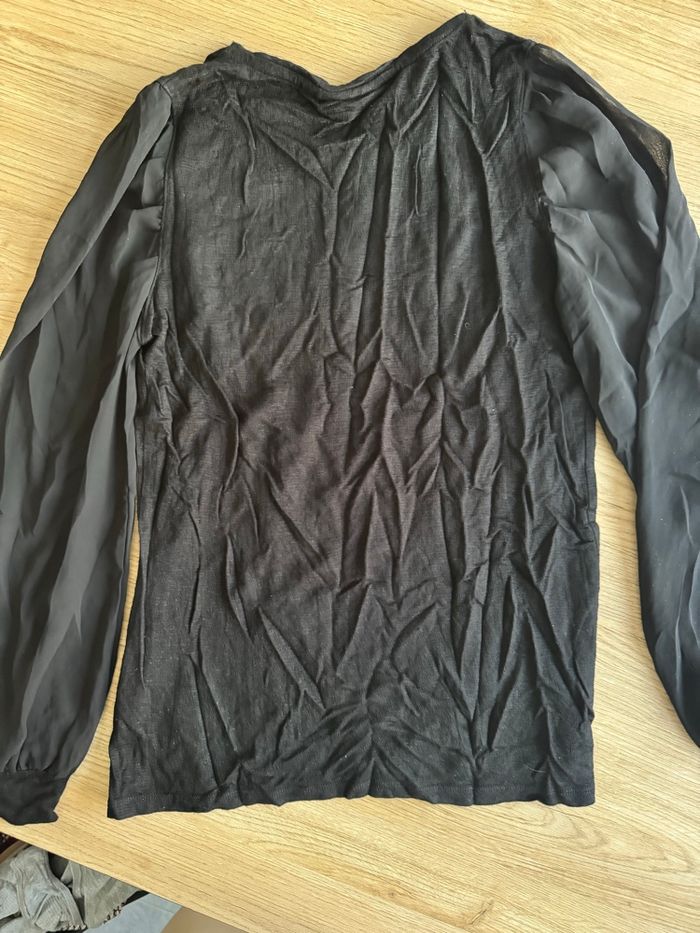 Blouse noir neuf taille  M - photo numéro 2
