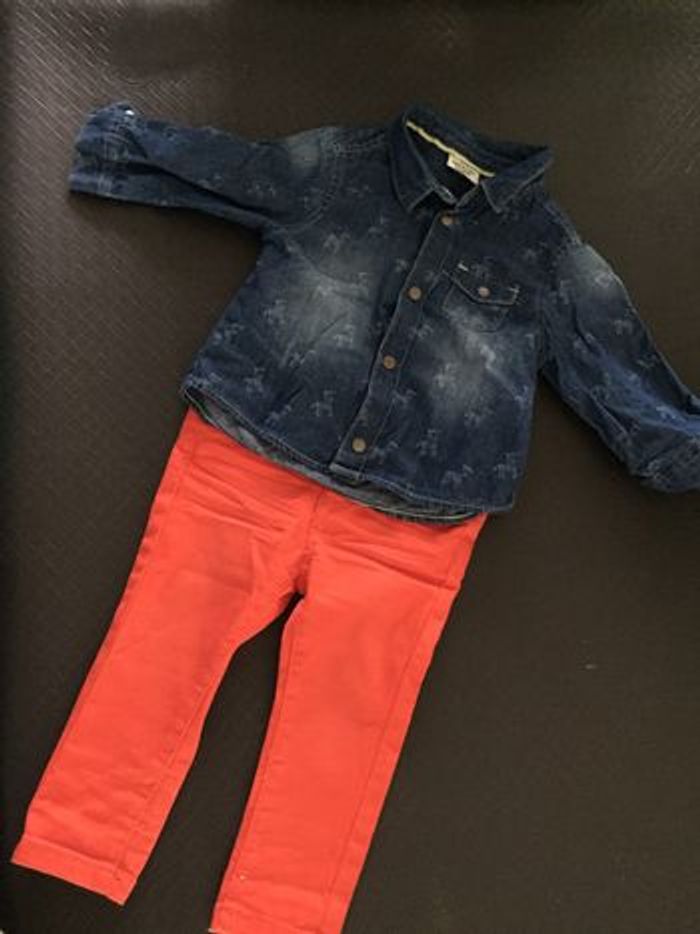 Ensemble tape à l’œil 6 mois