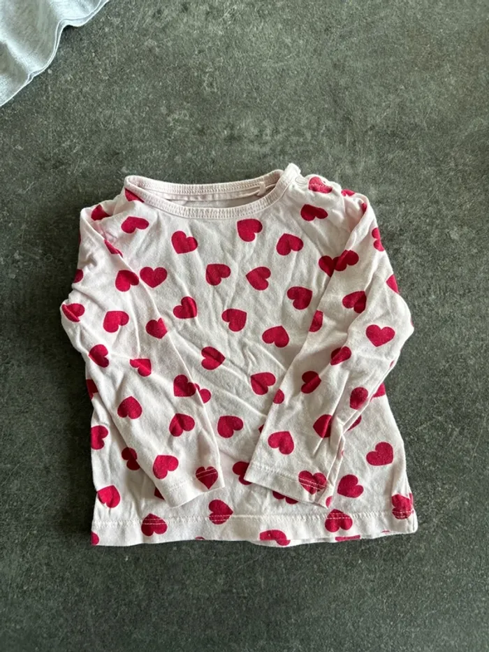 Lot de 5 tee-shirt manches longues 3 mois - photo numéro 3