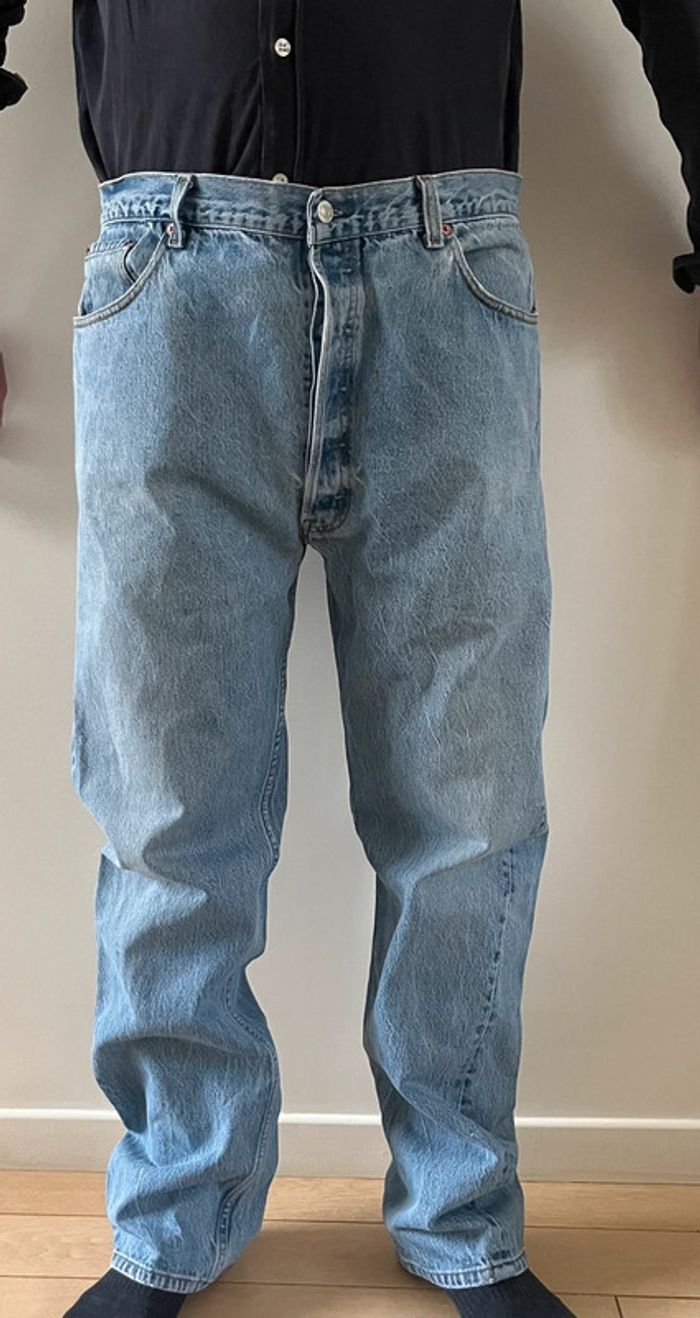 Pantalon/ jean coupe droite Levis authentique vintage made in usa - photo numéro 3