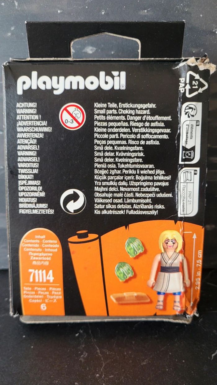 Playmobil neuf Tsunade 71114 naruto shippuden - photo numéro 2