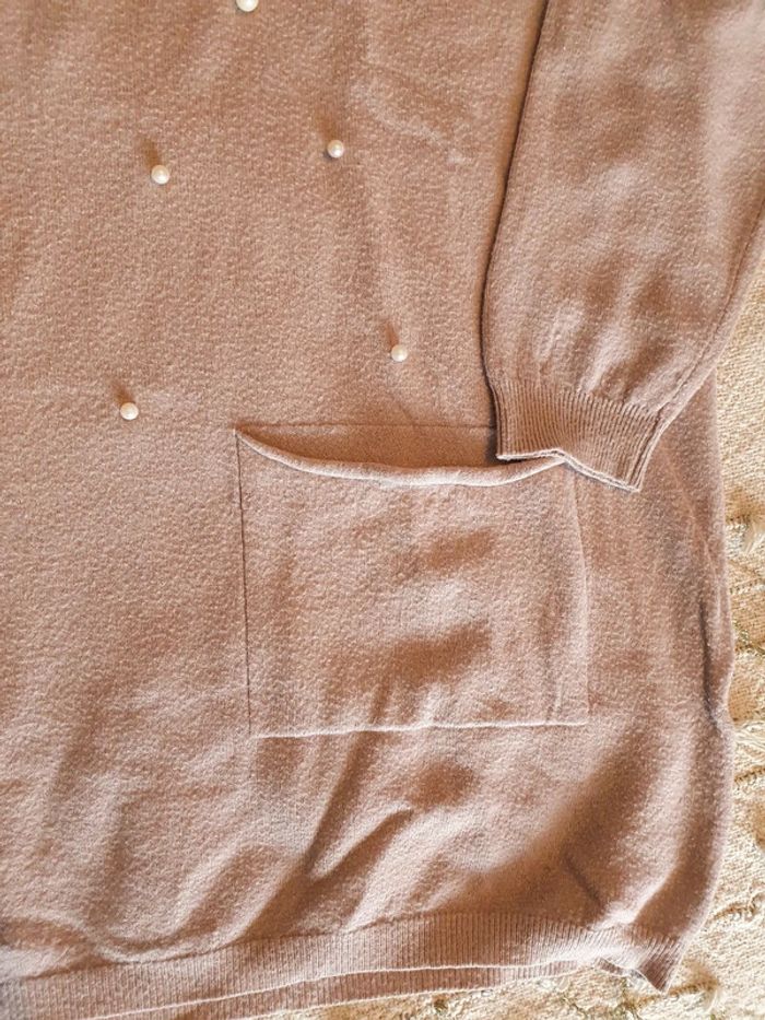 Pull rose poudré - photo numéro 4