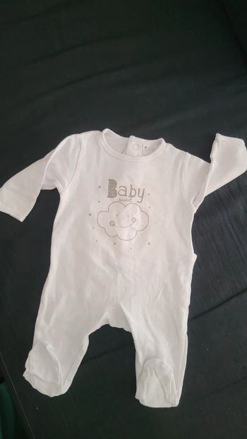 Pyjama coton 1 mois