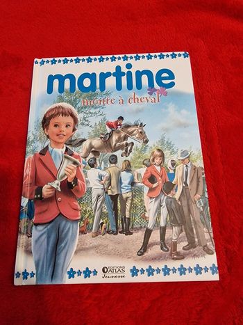 Livre Martine monte à cheval