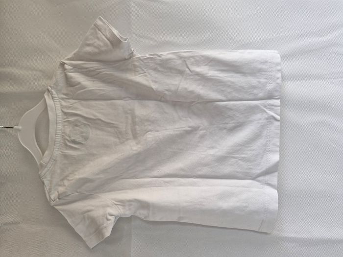 T-shirt manches courtes 3/4 ans Stanley - Stella Blanc vélo surf coucher de soleil - photo numéro 2