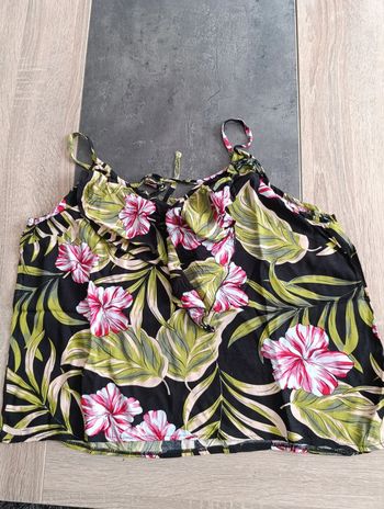 tunique à fines bretelles taille 42