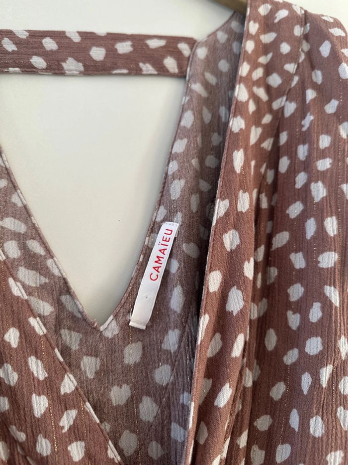 Robe longue Camaïeu - Taille S - photo numéro 3