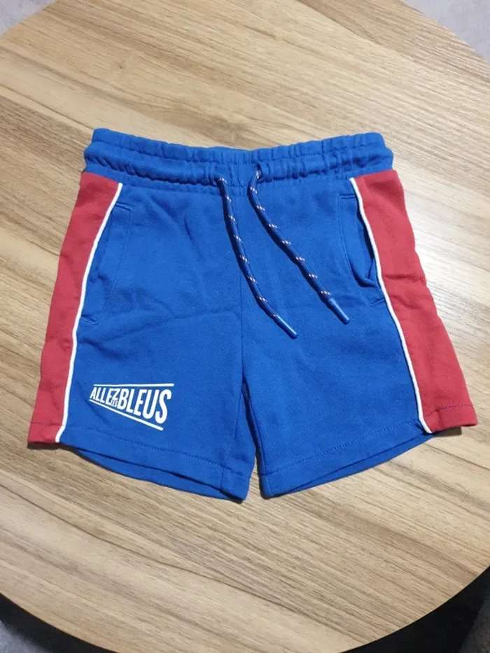 Short allez les bleus