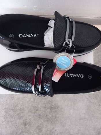 Mocassins vernis noir