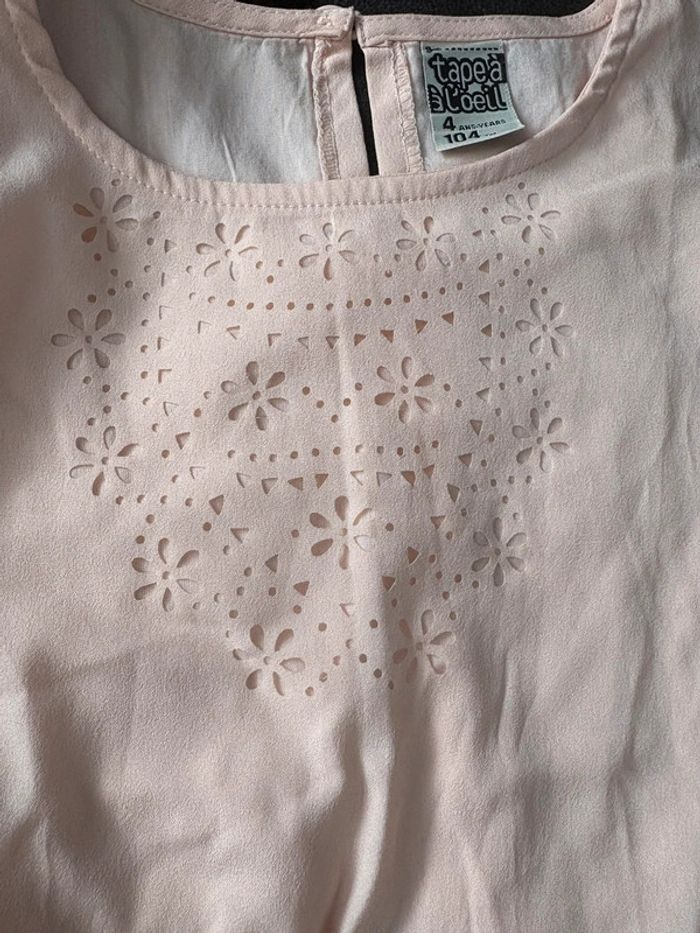 Blouse rose pale - photo numéro 2