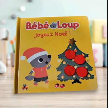 Bébé loup Joyeux Noël