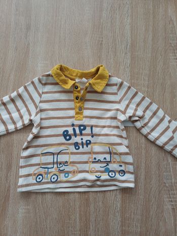 Tee-shirt shirt bébé gracon 9 mois