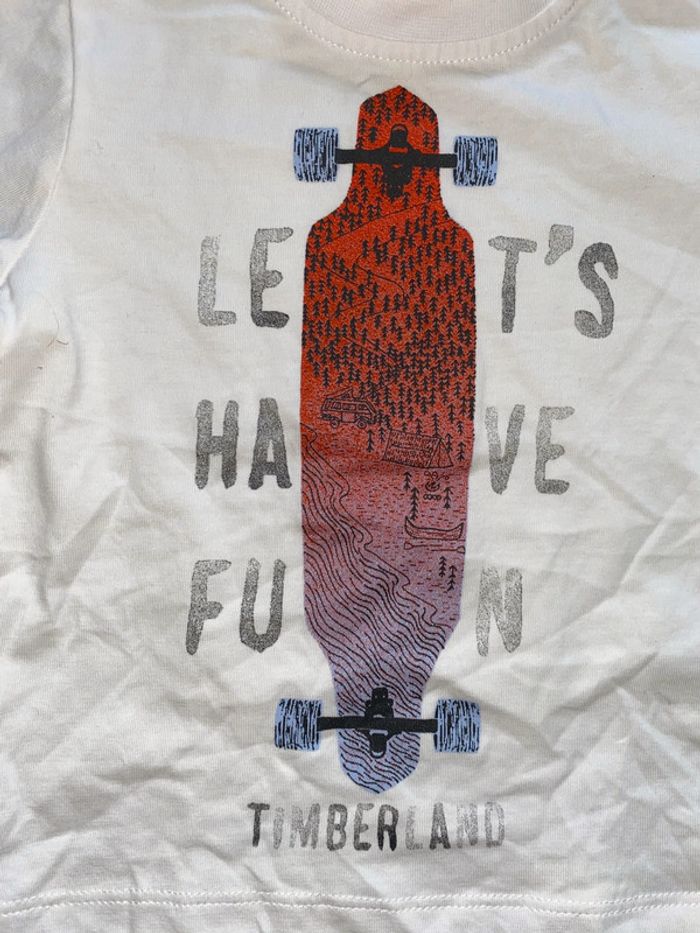 Tshirt timberland 12 mois Neuf avec étiquette - photo numéro 2