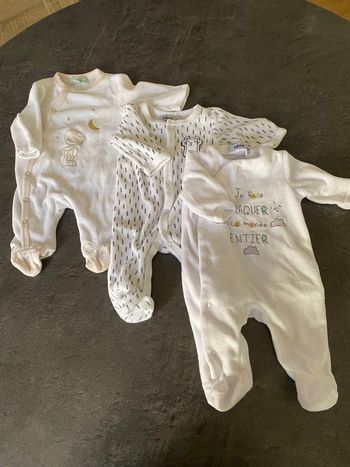 Lot de 3 pyjamas
