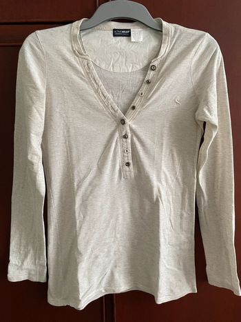 Teeshirt manches longues écru - La Redoute