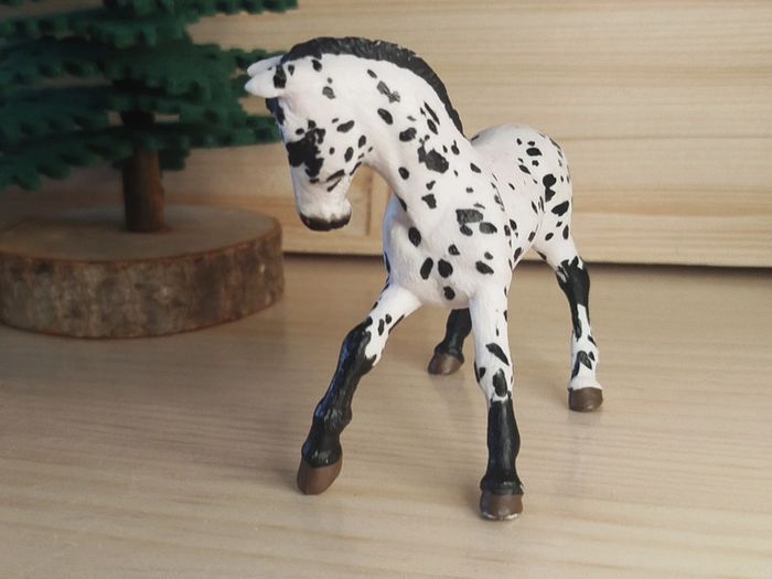 PAPO Poulain apaloosa Figurine équidé